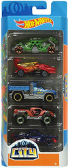 Hot Wheels 5 Car Gift Pack, Asst - 1 Pkg Thumbnail Image