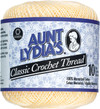 Aunt Lydia's Classic Crochet Thread, Cream, 350 Yds. - 3 each Thumbnail Image