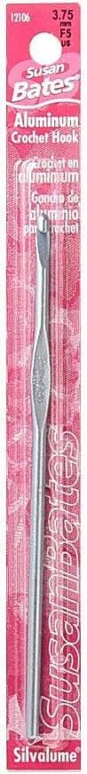5 1/2" Silvalume Crochet Hook, 3.75Mm, F5 - 1 Pkg Thumbnail Image