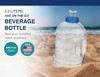 H2O On The Go Water Bottle, Clear, 74 oz - 1 Pkg Thumbnail Image