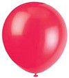 Balloon, Ruby Red, 12" - 1 Pkg Thumbnail Image