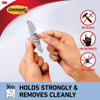Command Adhesive Medium Hook, Clear, Medium - 1 Pkg Thumbnail Image
