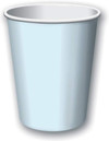 Solid Color Hot/Cold Cups, Pastel Blue, 9 oz - 1 Pkg Thumbnail Image