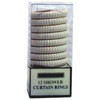 Shower Rings White, White, 12 Ct - 1 Set Thumbnail Image