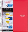 Five Star 3 Subject Notebook, College Ruled 150Ct. 8.5X11" - 1 Pkg Thumbnail Image