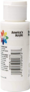 Ceramcoat Acrylic Paint, Magnolia White, 2 oz - 1 Pkg Thumbnail Image