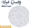 Royal Lace Paper Lace Doilies, White, 10" - 12 ct Thumbnail Image