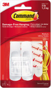 Command Adhesive Utility Hooks, White, Medium - 1 Pkg Thumbnail Image