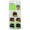 Jaw Hair Clips-Small-No Slip, Asst, 5 Ct - 1 Pkg Thumbnail Image