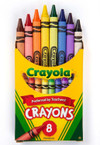 Crayola Crayons, Assorted, 8Ct. - 1 Pkg Thumbnail Image