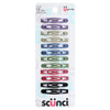 Oval Painted Hair Clippies, Asst, 12 Ct - 1 Pkg Thumbnail Image