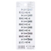 Oval Painted Hair Clippies, Asst, 12 Ct - 1 Pkg Thumbnail Image