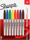 Sharpie Permanent Marker 8ct, Assorted Thumbnail Image