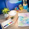 Washable Water Colors W/Brush, Assorted, 8Ct. - 1 Pkg Thumbnail Image