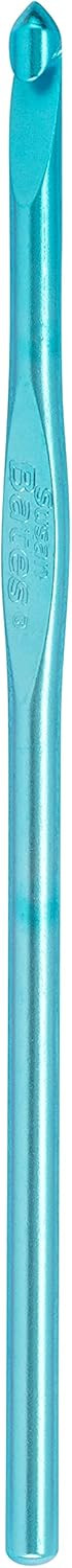 5 1/2" Silvalume Crochet Hook, 5Mm, H8 - 1 Pkg Thumbnail Image