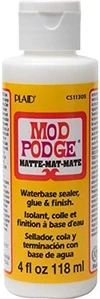 Mod Podge Glue, Matte, 4 oz - 1 Pkg Thumbnail Image