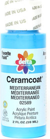 Ceramcoat Acrylic Paint, Mediterranean, 2 oz - 1 Pkg Thumbnail Image
