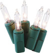 Outdoor Light Set, Green/Clear, 50 Lights - 1 Set Thumbnail Image