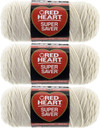 E300 Super Saver Yarn, Aran, 7 oz - 3 Packs Thumbnail Image