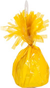 Foil Balloon Weight, Yellow, 6.2 oz - 1 Pkg Thumbnail Image