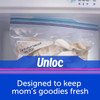 Ziploc Freezer Bags, Blue, 20 Ct - 1 Pkg Thumbnail Image