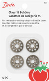 Class 15 Bobbins, 4 Count - 1 Pkg Thumbnail Image