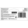 Duracell Coppertop D Alkaline Batteries 1.5 Volt - 4 pk Thumbnail Image