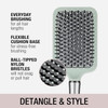 Conair Velvet Touch Paddle Hair Brush - Each Thumbnail Image