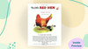 Little Golden Book "The Little Red Hen" - 1 Pkg Thumbnail Image