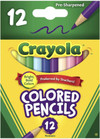 Colored Pencils - Short, 12Ct. - 1 Pkg Thumbnail Image