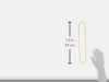 Bead Necklace Party Favors, Gold, 32" - 1 Pkg Thumbnail Image