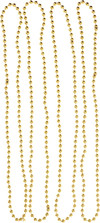 Bead Necklace Party Favors, Gold, 32" - 1 Pkg Thumbnail Image
