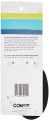 Professional Nylon Cushion Hair Brush Set-Full/Med Size, 2 Pc Thumbnail Image