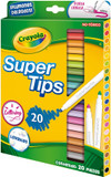 Crayola Super Tip Markers, Assorted - 20 ct Thumbnail Image