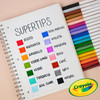 Crayola Super Tip Markers, Assorted - 20 ct Thumbnail Image