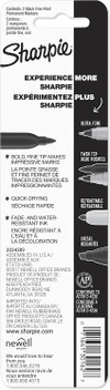 Sharpie Fine Point Marker, Black, 2Ct. - 1 Pkg Thumbnail Image