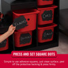 Velcro Sticky Back Squares, Black, 7/8" - 1 Pkg Thumbnail Image