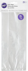 Clear Party Bags With Ties - 1 Pkg Thumbnail Image