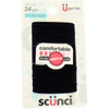 Hair Elastics No Damage, Black - 34 Ct Thumbnail Image
