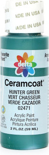 Ceramcoat Acrylic Paint, Hunter Green, 2 oz - 1 Pkg Thumbnail Image