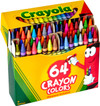 Crayons-Non Peggable, Assorted, 64Ct. - 1 Pkg Thumbnail Image