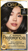 L'Oreal Superior Preference - 3 Soft Black (Natural) Thumbnail Image