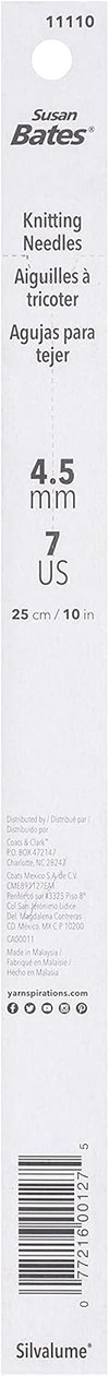 Knitting Needles, 4.5Mm - 1 Pair Thumbnail Image