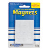 Round Flexible Disc Magnets, Black, 1/2" - 1 Pkg Thumbnail Image