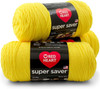 E300 Super Saver Yarn, Bright Yellow, 7 oz - 3 Packs Thumbnail Image