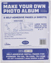 Magnetic Photo Album Refills, Clear, 8 Pg - 1 Pkg Thumbnail Image