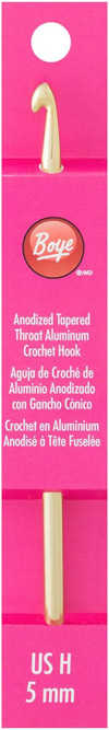 6" Aluminum Crochet Hook, 5Mm, H - 1 Pkg Thumbnail Image