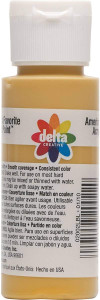 Ceramcoat Acrylic Paint, Antique Gold, 2 oz - 1 Pkg Thumbnail Image