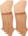 Value Pack Knee Highs, Tan, One Size - 1 Box Thumbnail Image
