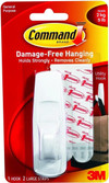 Command Adhesive Utility Hooks, White, Large - 1 Pkg Thumbnail Image
